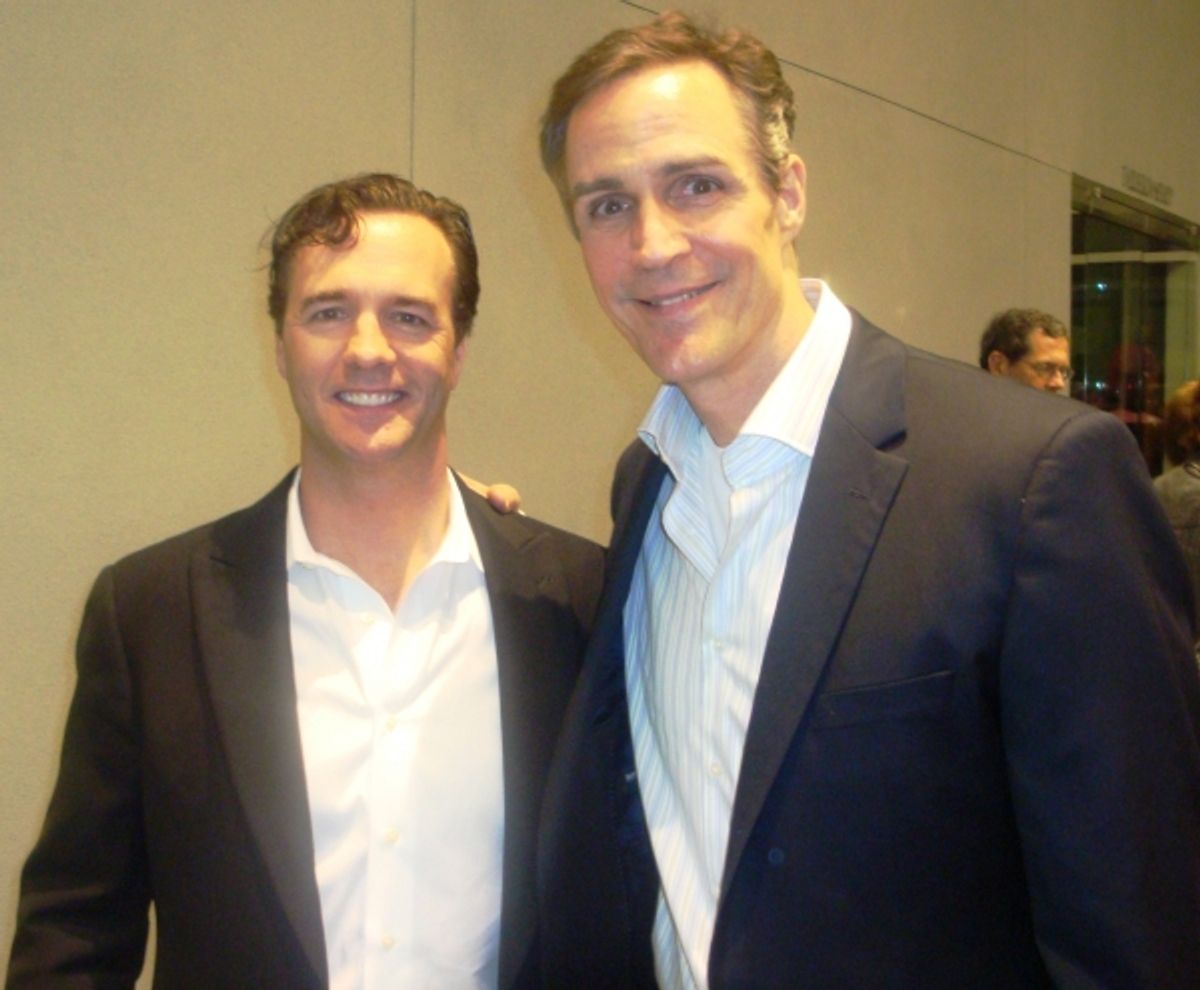 Ciaran Sheehan and Howard McGillin at 